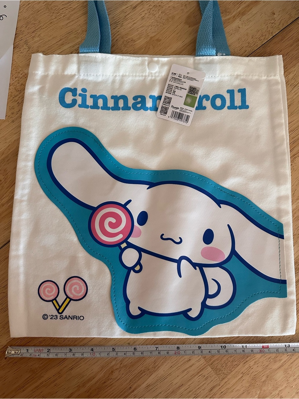 Sanrio Cinnamoroll canvas tote